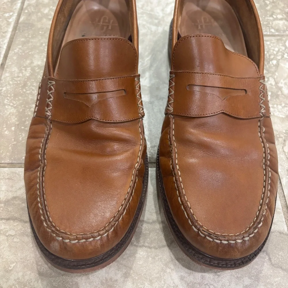 Cole Haan Mens American Classics Penny Loafer British Tan Leather C38740 11.5 M